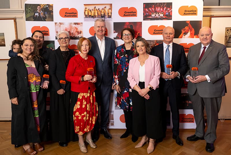 Creative Australia Partnership Award recipients for 2024