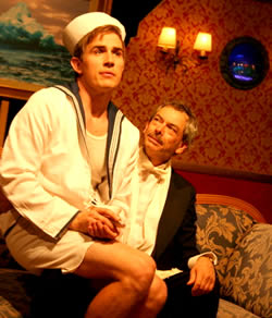 Titanic & Naomi in the Living Room