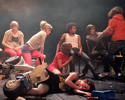 Once and for all we're gonna tell you who we are so shut up and listen | Theatre Ontroerend Belgium