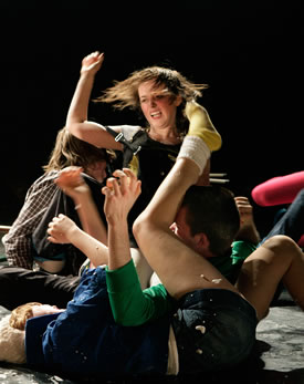 Once and for all we're gonna tell you who we are so shut up and listen | Theatre Ontroerend Belgium