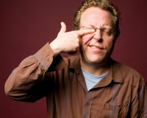 Mike Wilmot and friends. And enemies | In Stiches