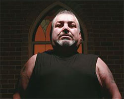 Standover Man | Stained Glass Robot and Ellandar Productions