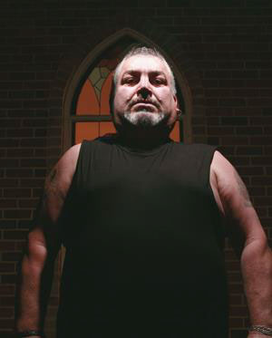 Standover Man | Stained Glass Robot and Ellandar Productions