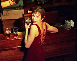 Beer Drinking Woman | Christa Hughes