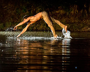 Chris Ahern in Perched
