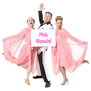 Pink Mancini with Ali Bodycoat, Libby Hammer and Rob Pring