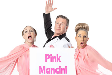 Pink Mancini with Ali Bodycoat, Libby Hammer and Rob Pring