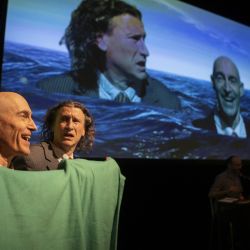 Shane Dundas, David Collins, Doug Baynes (rear)