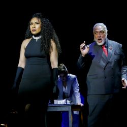 Paulini and Eddie Muliaumaseali’i