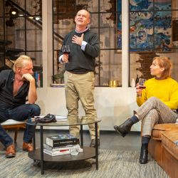 Jeremy Waters, Brian Meegan and Harriet Gordon-Anderson