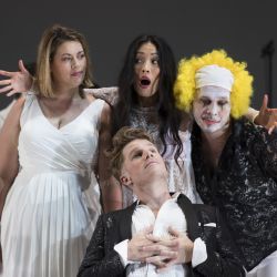 Amy Moore, Cathy-Di Zhang, Nicholas Jones and David Greco