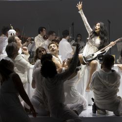 Cathy-Di Zhang and chorus