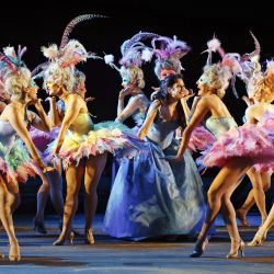 Georgina Hopson and the Cast of The Phantom of the Opera