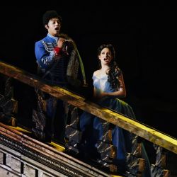 Callum Francis and Georgina Hopson