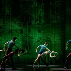 The cast in Backstage Romance