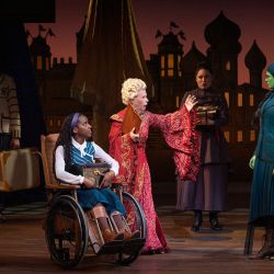 Shewit Belay, Robyn Nevin and Sheridan Adams