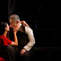 Louisa Mignone and Anthony LaPaglia