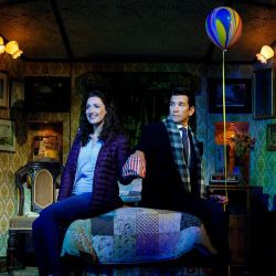 Andy Karl and Elise McCann
