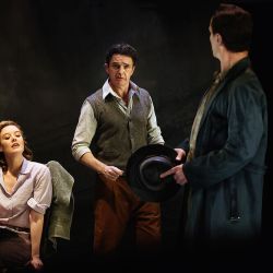 Nikki Shiels, Matt Day, James O’Connell in Melbourne Theatre Company’s Sunday