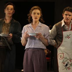 James O’Connell, Nikki Shiels, Matt Day in Melbourne Theatre Company’s Sunday