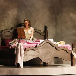 Nikki Shiels, James O’Connell in Melbourne Theatre Company’s Sunday